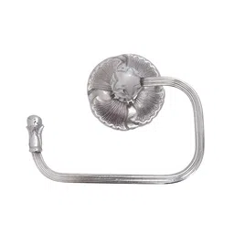 Indianshelf Silver-Toned Textured Brass Tissue Holders-picture-20
