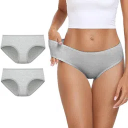 Diving Deep Women Cotton Mid-Rise Hipster Briefs-image-77