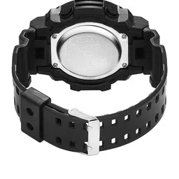 Hala Men Pack of 2 Solid Square Tang Regular Digital Watches image 3