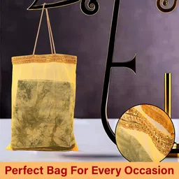 Kuber Industries Structured Tote Bag with Tasselled image 3