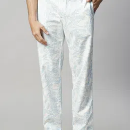 URBAN SCOTTISH Men Printed Pure Cotton Lounge Pants-image-39