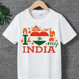 Printcomet Kids Graphic Printed Round Neck T-shirt-image-81