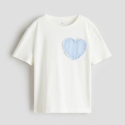H&M Motif-Detail T-Shirt-image-19