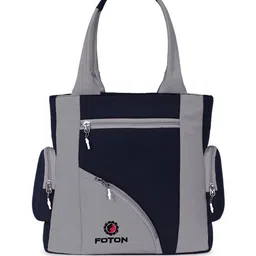 FOTON Structured Handheld Bag with Applique image 3