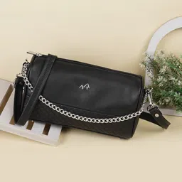 Metro PU Structured Shoulder Bag image 1