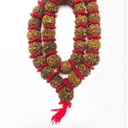 Divine souvenirs Unisex Rudraksha Beaded Statement Chain-2