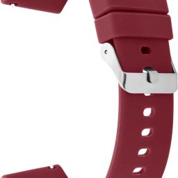 Big Shot 22MM Maroon SILICON 22SS 22 mm Silicone Watch Strap-image-33