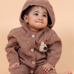 MAMA AND PEACHES Infants Long Sleeve Cotton Romper-image-15