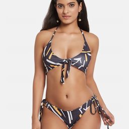 secrets by zerokaata SECRETS BY ZEROKAATAWomen Printed Halter Beachwear Swim Bikini Set-picture-28