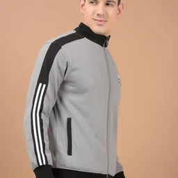 Dollar Men Lightweight Open Front Jacket with Embroidered image 3