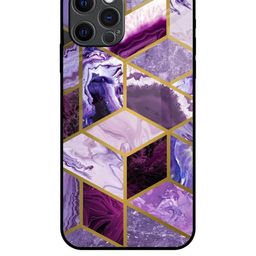 QRIOH Abstract Printed iPhone 12 Pro Max Back Case Mobile Accessories-image-39