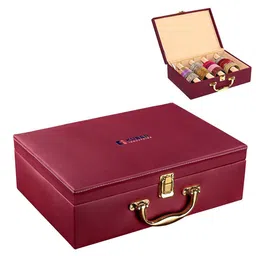 Kuber Industries Maroon Set of 1 Regular Jewellery Organiser Organisers image 3