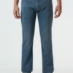 Pepe Jeans Men Solid Slim Fit Mid-Rise Light Fade Stretchable Jeans-image-10