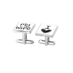Curren Unisex Set Of 2 Textured Cufflink image 5
