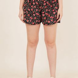 Kasendra Women Geometric Printed High-Rise Shorts-picture-24