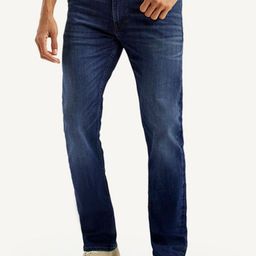 Levis Men Straight Fit Clean Look Light Fade Jeans-picture-10