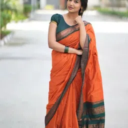BerMondsey Zari Silk Blend Banarasi Saree-38
