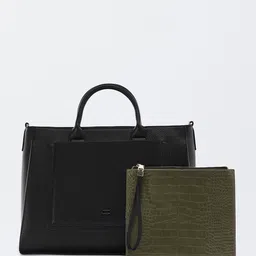 PARFOIS Structured Handheld Laptop Bag-15