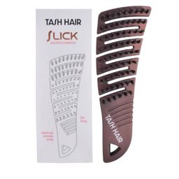 TASH HAIR Slick Boar Bristle Copper Detangle Hair Brush-36