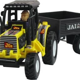 Tractor With Trolley | Opening Trolley Lock |Farm Tractor | No Remote Or Battery |Miniature Scaled Models-image-85