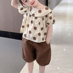 LULU & SKY Girls Printed Top with Shorts-image-21