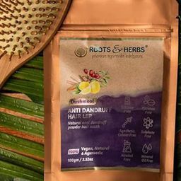 ROOTS & HERBS Dushmool Anti Dandruff Hair Lep- 100g-55