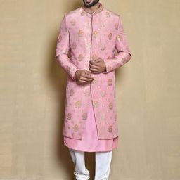 Arihant Rai Sinha Printed Kurta & Sherwani Set-picture-18