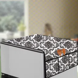 The Furnishing Tree Off White Plastic Refrigerator Cover-image-75