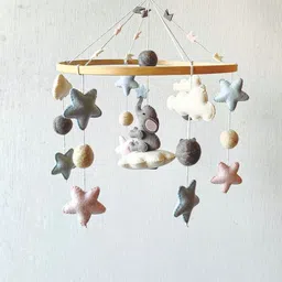 BABBLE WRAP Musical Cot Mobile Attachment image 2