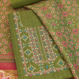 Soch Printed Linen Unstitched Dress Material-image-88