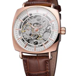 FORSINING Men Dial & Leather Straps Analogue Watch FSG8153M3R2-image-50