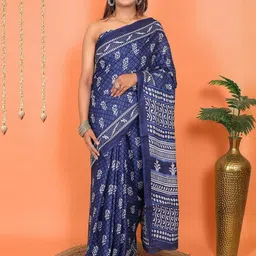 Ravi Janki Suit & Sarees Floral Pure Cotton Saree-picture-45
