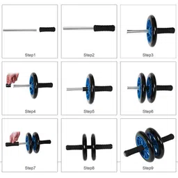 HackerX Abdominal Wheel Ab Roller image 5
