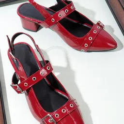 AVIVASTYLE Women Block Pumps-picture-8