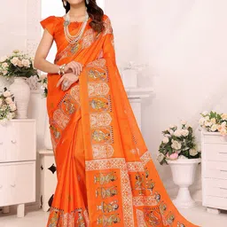 KALINI Printed Ethnic Motifs Saree-image-14