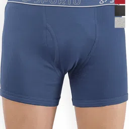 Sporto by Macho Pack Of 4 Mid-Rise Long Trunks-picture-18