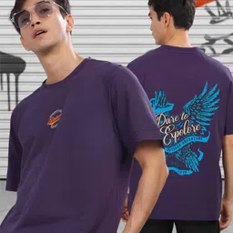STELLERS Men Power Rangers Graphic Printed Oversized Casual T-shirt-image-92