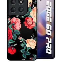 QRIOH Floral Printed Motorola Edge 60 Pro Back Case Mobile Accessories-picture-6