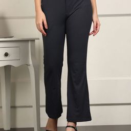 Smarty Pants Women Comfort Skinny Fit High-Rise Lint Free Formal Trousers-picture-27