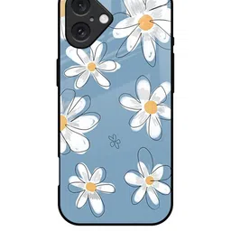 QRIOH Floral Printed iPhone 16 Plus Back Case Mobile Accessories-picture-18