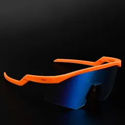 Irayz Men Half Rim UV Protected Lens Sports Sunglasses 2805-Orange-11