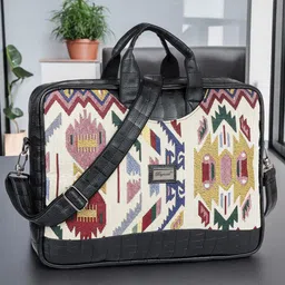 bagneeds Unisex Printed Laptop Bag-10