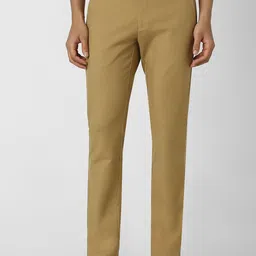 Van Heusen Men Slim Fit Mid-Rise Formal Trousers-picture-30