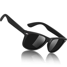 Arzonai Unisex Black Lens & Black Square Sunglasses with UV Protected Lens-image-29