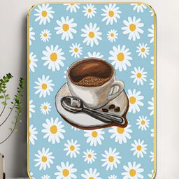 SAF Blue & White Coffee Cup Printed Wall Art-image-87