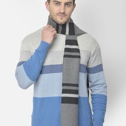 Cazzano Men Striped Acrylic Mufflers-image-75