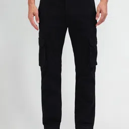 U.S. Polo Assn. Denim Co. Men Straight Fit Cargos Trousers-picture-9