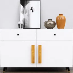 HEXA RED White Multipurpose Storage Cabinet-23