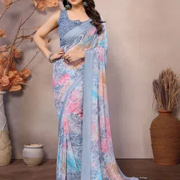 VEDANT VASTRAM Floral Printed Saree-picture-45