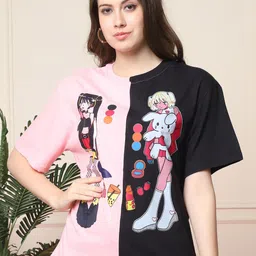Metronaut Women Printed T-shirt-picture-5